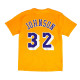 Mitchell & Ness Ανδρική κοντομάνικη μπλούζα Los Angeles Lakers - Magic Johnson Tee